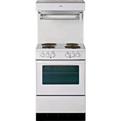 New World 55HLGE 55cm Electric Cooker with High Level Grill in White